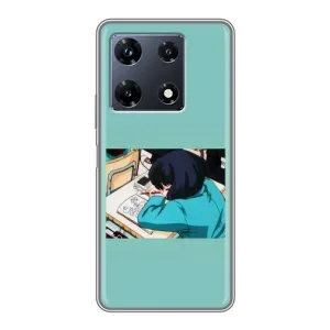 Чехол с персонажами АНИМЕ на Infinix Note 30 Pro (Аканэ Тэндо)