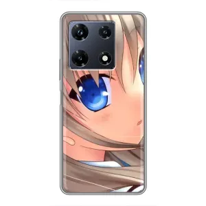 Чехол с персонажами АНИМЕ на Infinix Note 30 Pro (Аниме Шарлотта)