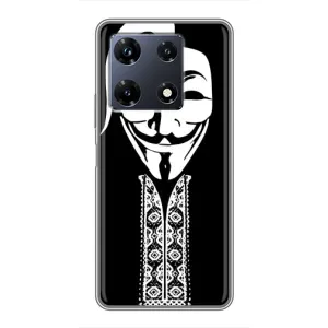 Чехол для программиста на Инфиникс Нот 30 про (Анонимус)