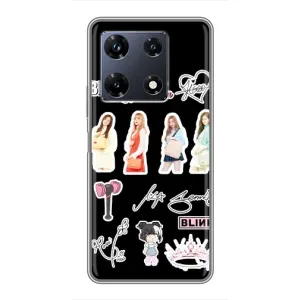Чохли з картинкою для Infinix Note 30 Pro (Арт блекпінг)
