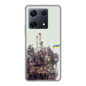 Чехлы на военную тематику для Infinix Note 30 Pro (Азовсталь)