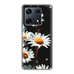 Чохол з ромашками на Infinix Note 30 Pro (Білі ромашки)