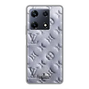 Текстурний Чохол Louis Vuitton для Інфінікс Нот 30 про (Білий ЛВ)
