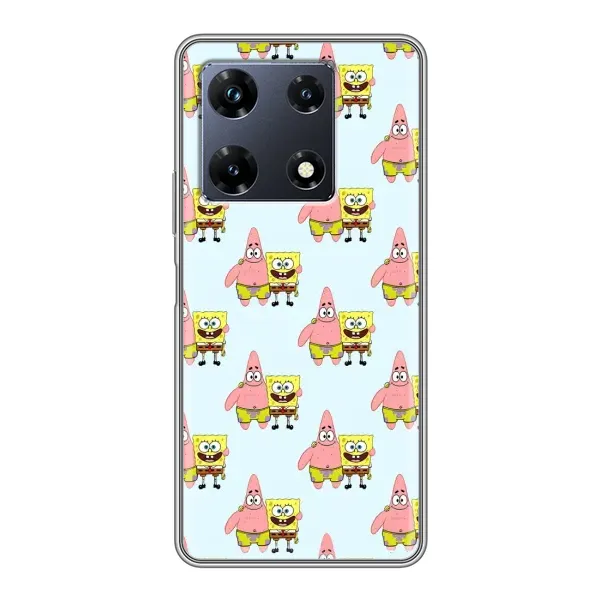 Чехол с рисунком «Боб и Патрик» для Infinix Note 30 Pro Чехол с рисунком «Боб и Патрик» для Infinix Note 30 Pro