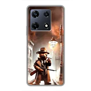 Чохол з мемами траралело тралала для Infinix Note 30 Pro (Бобріто бандіто)