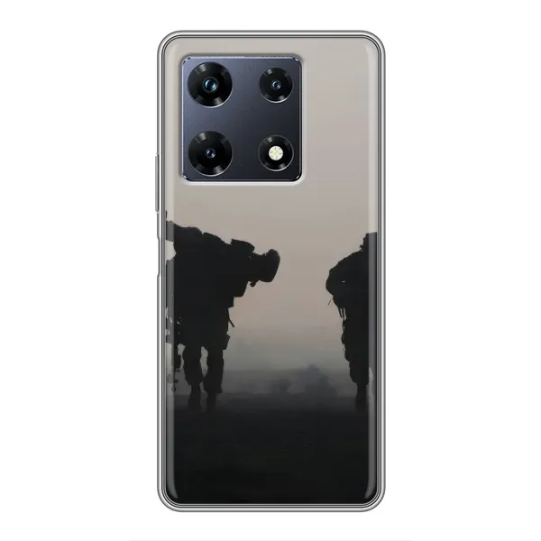 Чехол с рисунком «Бой солдат» для Infinix Note 30 Pro Чехол с рисунком «Бой солдат» для Infinix Note 30 Pro