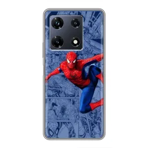Силіконовий Чохол для Infinix Note 30 Pro (Людина павук)
