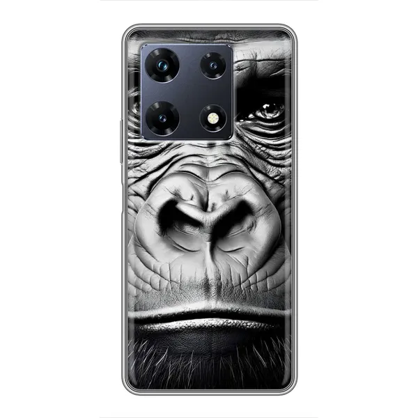 Чехол с рисунком «Черная обезьяна» для Infinix Note 30 Pro Чехол с рисунком «Черная обезьяна» для Infinix Note 30 Pro