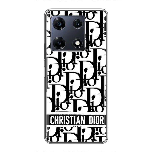 Чехол с рисунком «Christian Dior» для Infinix Note 30 Pro Чехол с рисунком «Christian Dior» для Infinix Note 30 Pro