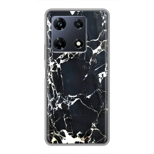 Чехол с рисунком «Чёрный мрамор» для Infinix Note 30 Pro Чехол с рисунком «Чёрный мрамор» для Infinix Note 30 Pro
