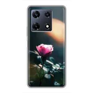 Чохли з принтом Троянд для Infinix Note 30 Pro (Квітка нічна)