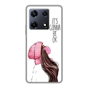 Чохол Стильні дівчата на Infinix Note 30 Pro (Дівчина в масці)