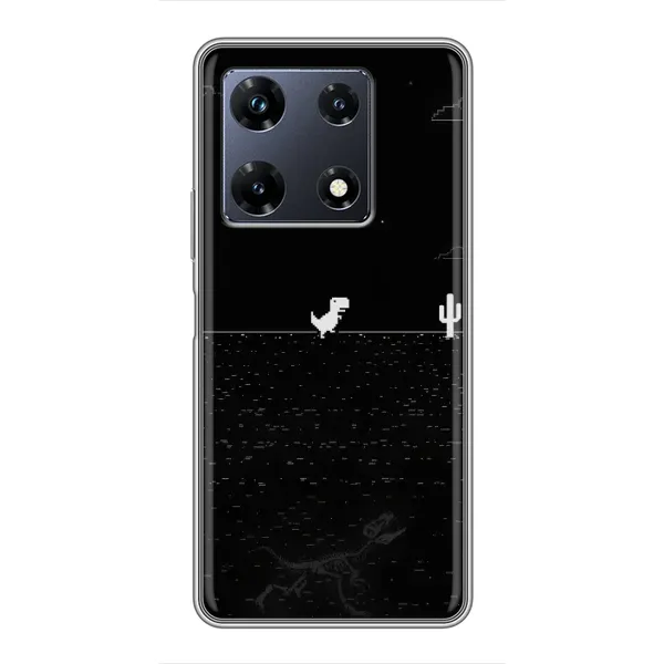 Чохол з малюнком «Динозаврик» для Infinix Note 30 Pro Чохол з малюнком «Динозаврик» для Infinix Note 30 Pro