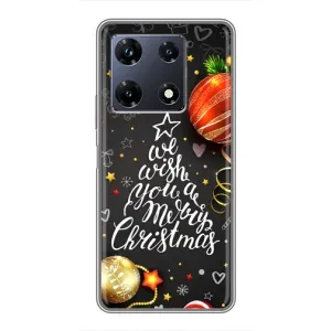 Чохол новорічна ялинка на Infinix Note 30 Pro