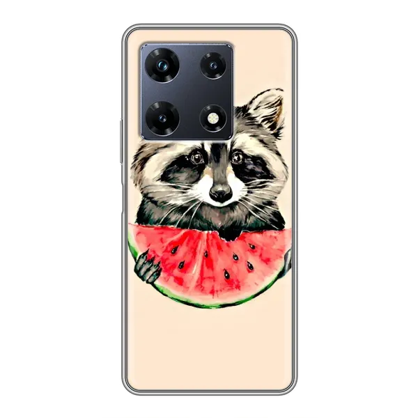 Чехол с рисунком «Енот» для Infinix Note 30 Pro Чехол с рисунком «Енот» для Infinix Note 30 Pro