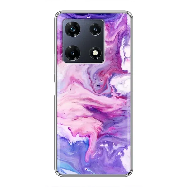 Чехол с рисунком «Фиолетовый мрамор» для Infinix Note 30 Pro Чехол с рисунком «Фиолетовый мрамор» для Infinix Note 30 Pro