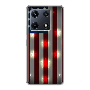 Чехол Флаг USA для Infinix Note 30 Pro (Флаг США 2)