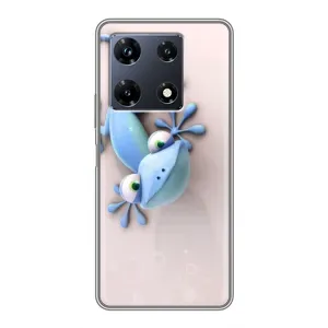Чехлы с изображением разных животных для Infinix Note 30 Pro (Геккон)