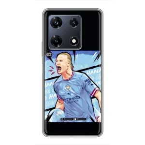 Чохли з принтом на Infinix Note 30 Pro Футболіст (гол Ерлінг Холанд)