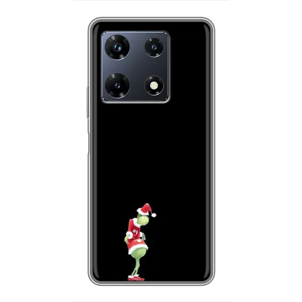 Чохол з малюнком «Грінч на чорному» для Infinix Note 30 Pro Чохол з малюнком «Грінч на чорному» для Infinix Note 30 Pro