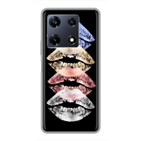 Чехол с рисунком «Губы» для Infinix Note 30 Pro Чехол с рисунком «Губы» для Infinix Note 30 Pro