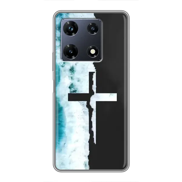 Чехол с рисунком «Хрест» для Infinix Note 30 Pro Чехол с рисунком «Хрест» для Infinix Note 30 Pro
