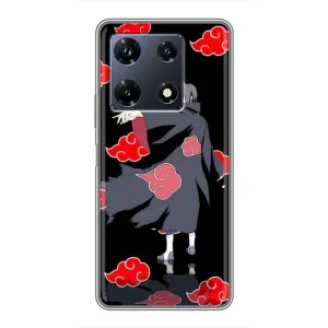 Чехлы с картинкой Итачи Учиха на Infinix Note 30 Pro (Итачи в плаще)