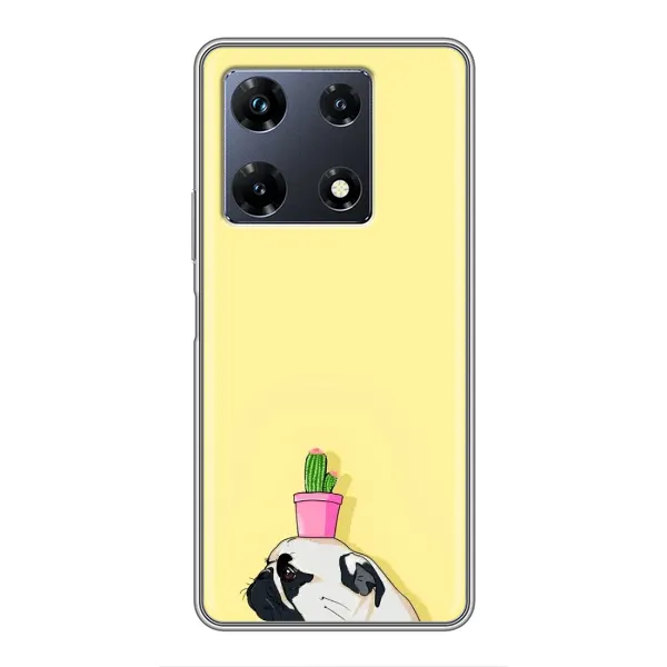 Чехол с рисунком «Кактус на голове» для Infinix Note 30 Pro Чехол с рисунком «Кактус на голове» для Infinix Note 30 Pro