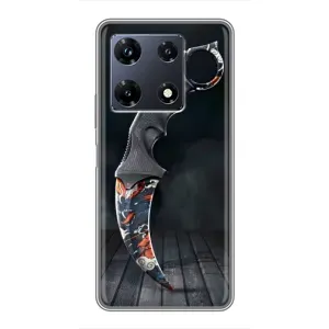 Чехол КИБЕРСПОРТ для Infinix Note 30 Pro (Кинжал КС ГО)