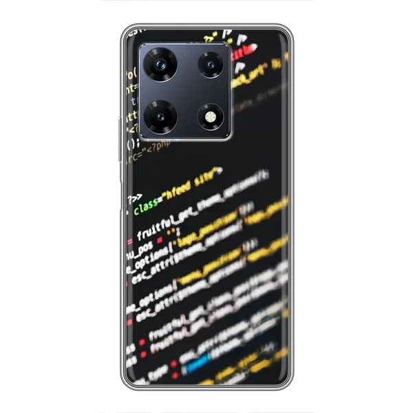 Чохол з малюнком «Код» для Infinix Note 30 Pro Чохол з малюнком «Код» для Infinix Note 30 Pro