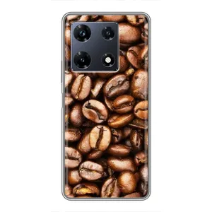 Чохол з зображенням смачної їжі для Infinix Note 30 Pro (Кава)