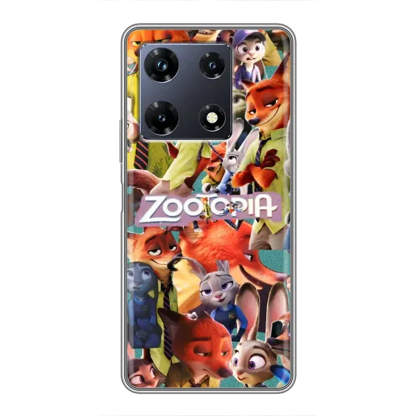 Чохол з малюнком «Колаж героїв» для Infinix Note 30 Pro Чохол з малюнком «Колаж героїв» для Infinix Note 30 Pro
