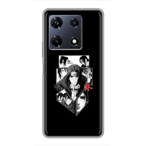 Чехол с рисунком «Коллаж Итачи» для Infinix Note 30 Pro Чехол с рисунком «Коллаж Итачи» для Infinix Note 30 Pro