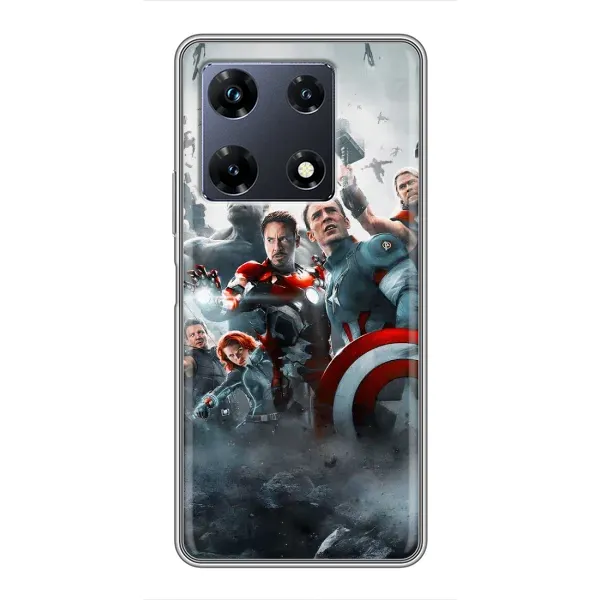 Чехол с рисунком «Команда марвел» для Infinix Note 30 Pro