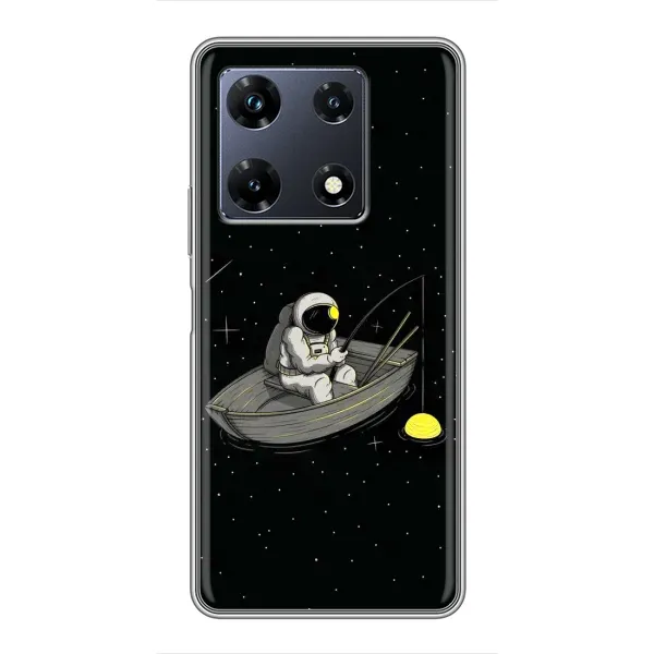 Чехол с рисунком «Космонавт на рыбалке» для Infinix Note 30 Pro Чехол с рисунком «Космонавт на рыбалке» для Infinix Note 30 Pro