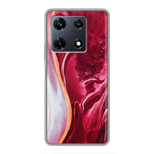 Чехол с рисунком «Красный мрамор» для Infinix Note 30 Pro Чехол с рисунком «Красный мрамор» для Infinix Note 30 Pro