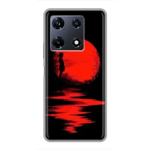 Летний Чехол на Infinix Note 30 Pro (Красный Закат)