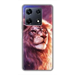 Чехол с картинкой на Infinix Note 30 Pro (Красочный ЛЕВ)