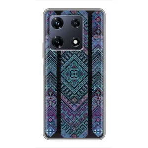 Силиконовый Чехол на Infinix Note 30 Pro (Крутой орнамент)