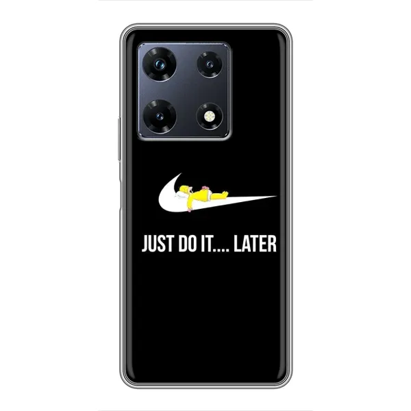 Чехол с рисунком «Later» для Infinix Note 30 Pro
