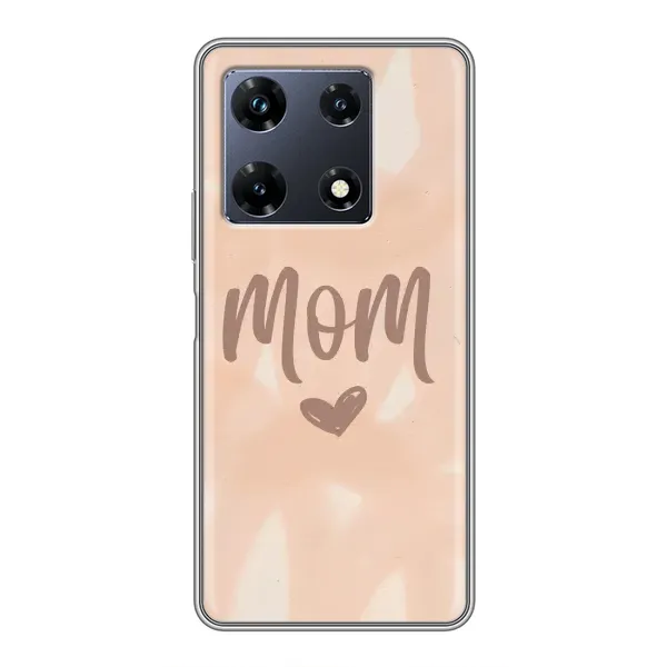 Чохол з малюнком «Love mom» для Infinix Note 30 Pro Чохол з малюнком «Love mom» для Infinix Note 30 Pro