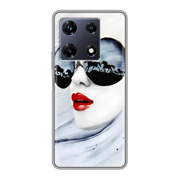 Чехол с рисунком «Любительница коней» для Infinix Note 30 Pro Чехол с рисунком «Любительница коней» для Infinix Note 30 Pro