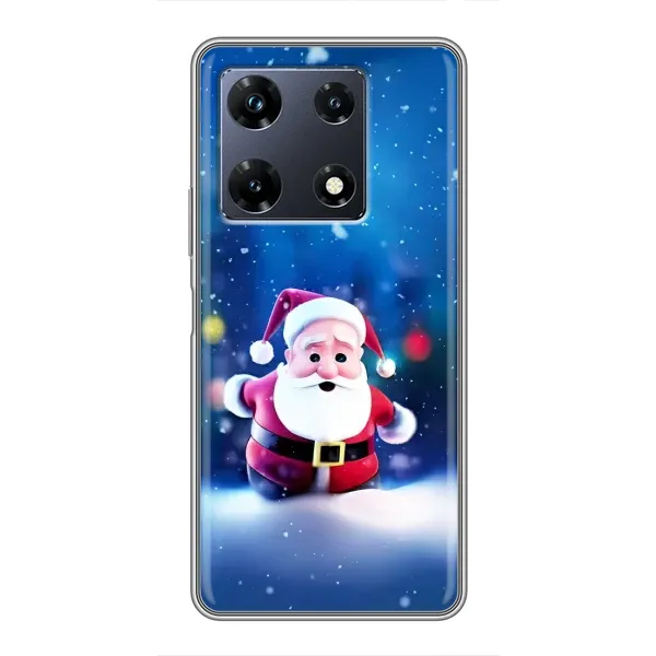Чехол с рисунком «Маленький Дед Мороз» для Infinix Note 30 Pro Чехол с рисунком «Маленький Дед Мороз» для Infinix Note 30 Pro