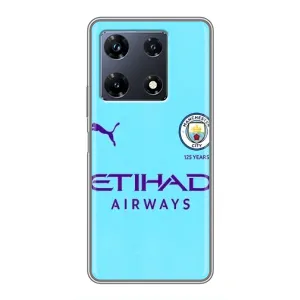 Силіконові Чохли з принтом Футбол на Infinix Note 30 Pro (Man City)