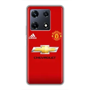 Силіконові Чохли з принтом Футбол на Infinix Note 30 Pro (Man United)