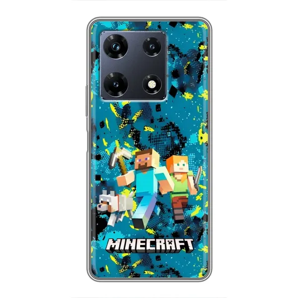 Чехол с рисунком «Майнкрафт» для Infinix Note 30 Pro Чехол с рисунком «Майнкрафт» для Infinix Note 30 Pro