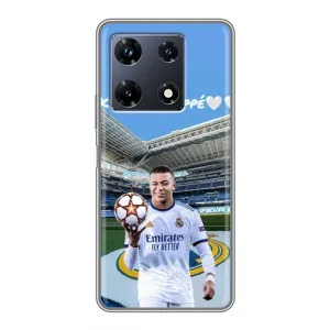 Чехол (TPU) с Футболистом на Infinix Note 30 Pro (Mbappe Real)