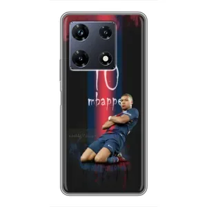 Чехол (TPU) с Футболистом на Infinix Note 30 Pro (MBAPPE 10)