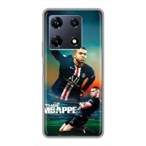 Чехол (TPU) с Футболистом на Infinix Note 30 Pro (MBAPPE)