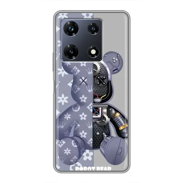 Чехол с рисунком «Медведь Louis Vuitton» для Infinix Note 30 Pro